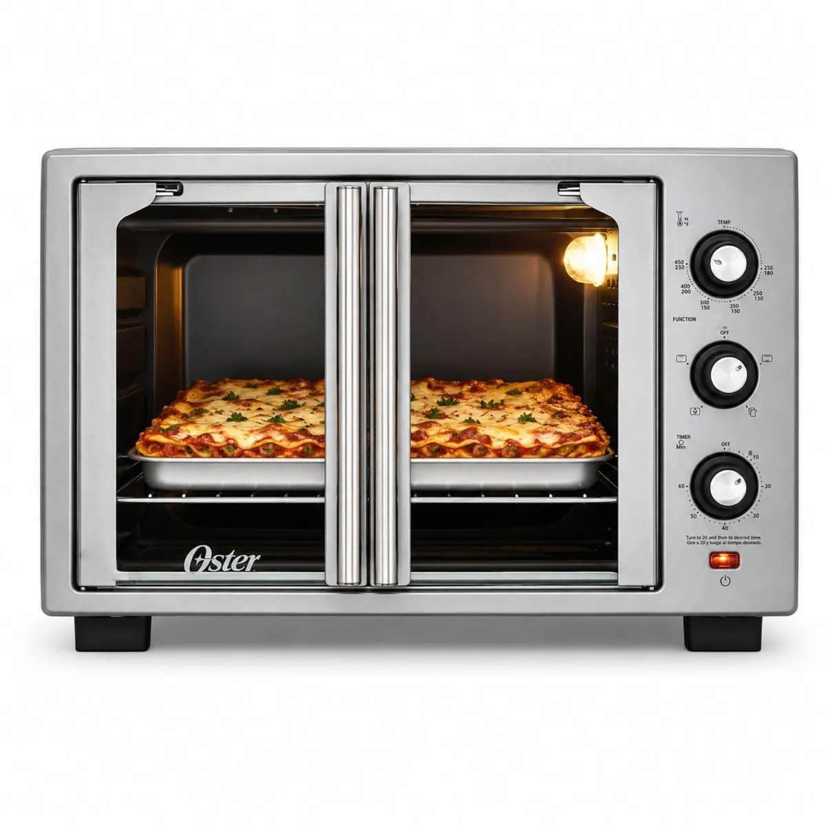 HORNO CON FREIDORA DE AIRE OSTER® DE 35 LITROS, PUERTAS FRANCESAS, TSSTTV35FDMAFNS - 2