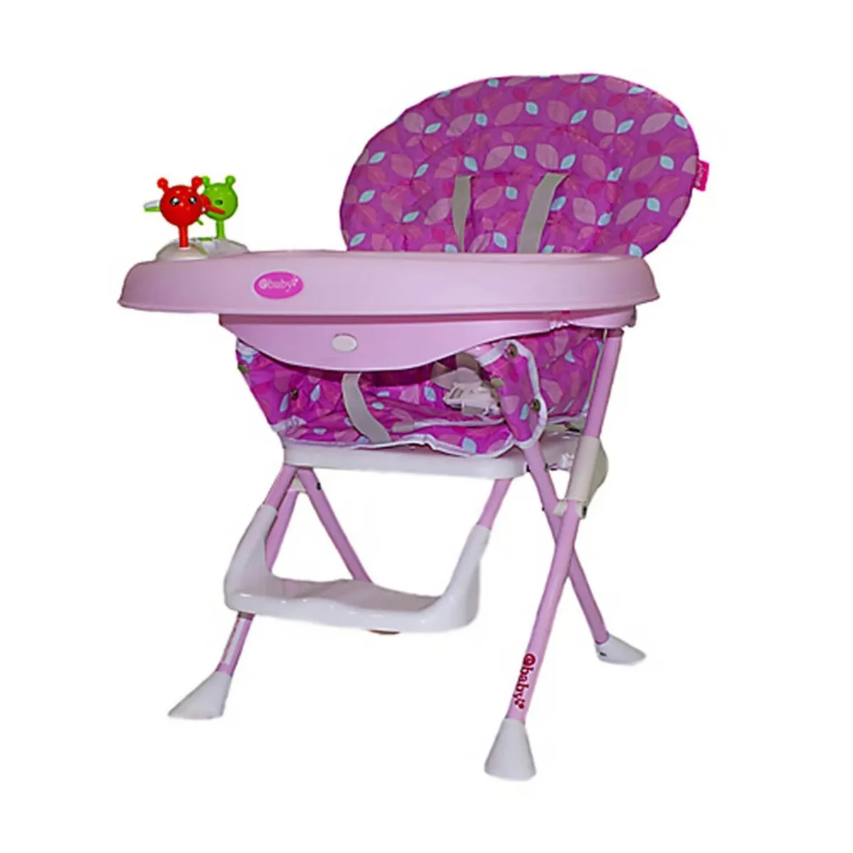 SILLA DE COMER BADALA 2 EN 1 PLEGABLE MORADO - 3