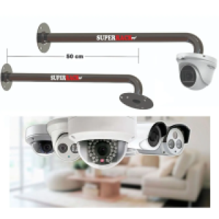 RACK PARA CÁMARA DE SEGURIDAD DOMO 50 CM DE DISTANCIA - 1