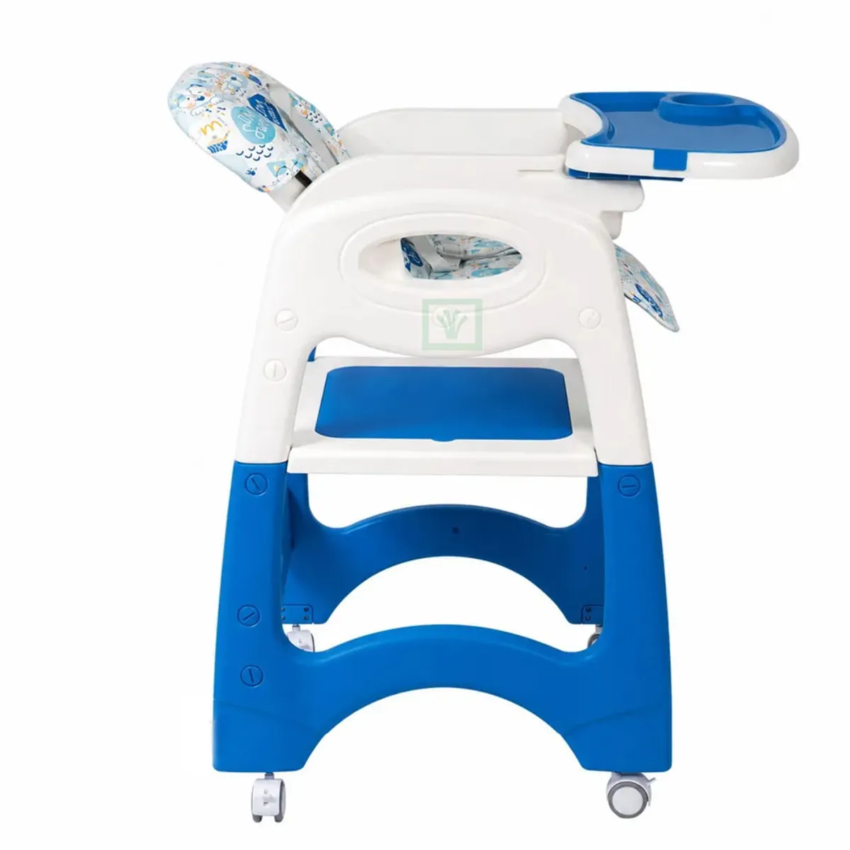 SILLA DE COMER ESCRITORIO LARA EB645-1 AZUL - 2