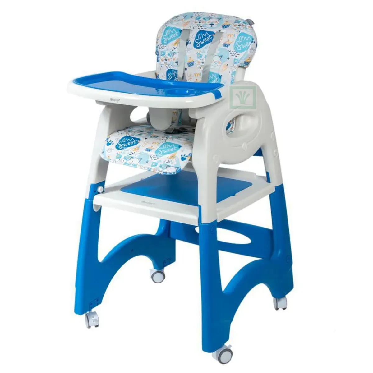 SILLA DE COMER ESCRITORIO LARA EB645-1 AZUL - 3