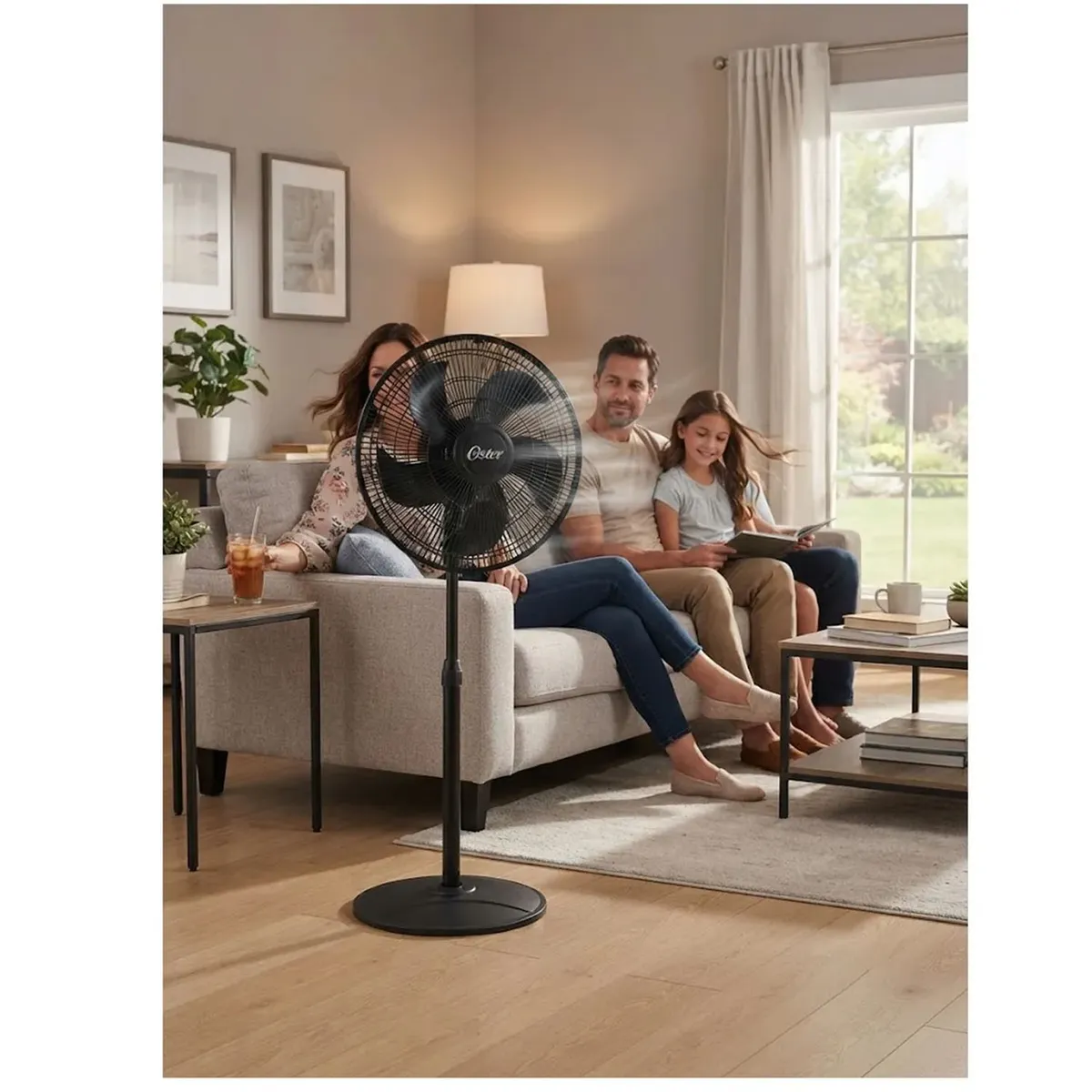 VENTILADOR OSTER DE PEDESTAL 18' 75 WATTS 3 VELOCIDADES EOSVELIST1631 - 5