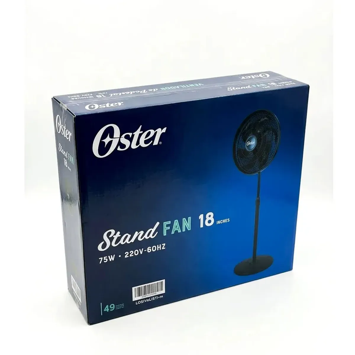 VENTILADOR OSTER DE PEDESTAL 18' 75 WATTS 3 VELOCIDADES EOSVELIST1631 - 6