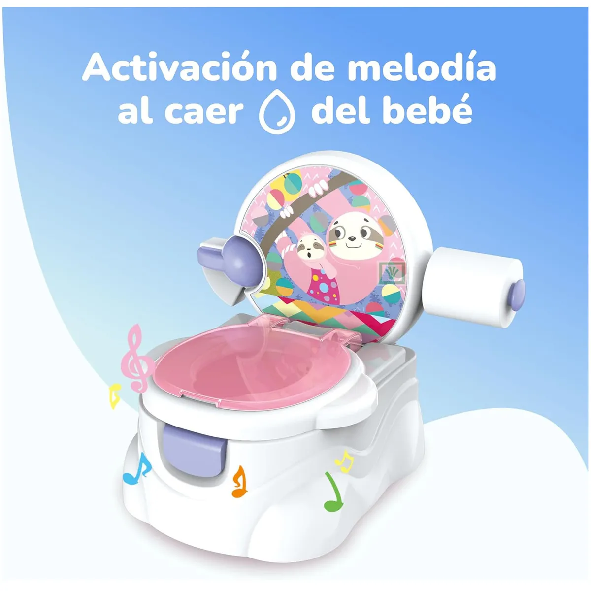 BACIN DE ENTRENAMIENTO MUSICAL PARA BEBES PANDITA - 4