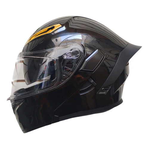 CASCO EXTREME REVOX MOTO CERTIFICADO DOBLE VISOR MATE - 1