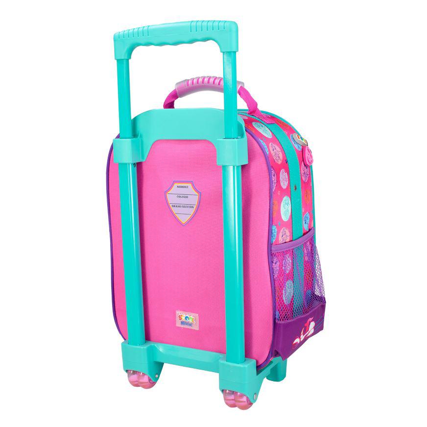 SET MALETA SCOOL EVA 3D MED PAW PATROL NIÑA - 3