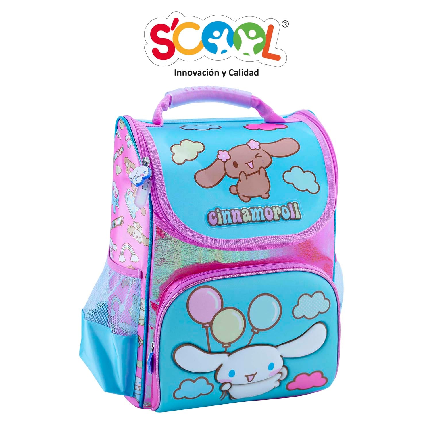 SET MOCHILA PICK SCOOL MAGIC 3D CINNAMOROLL - 2