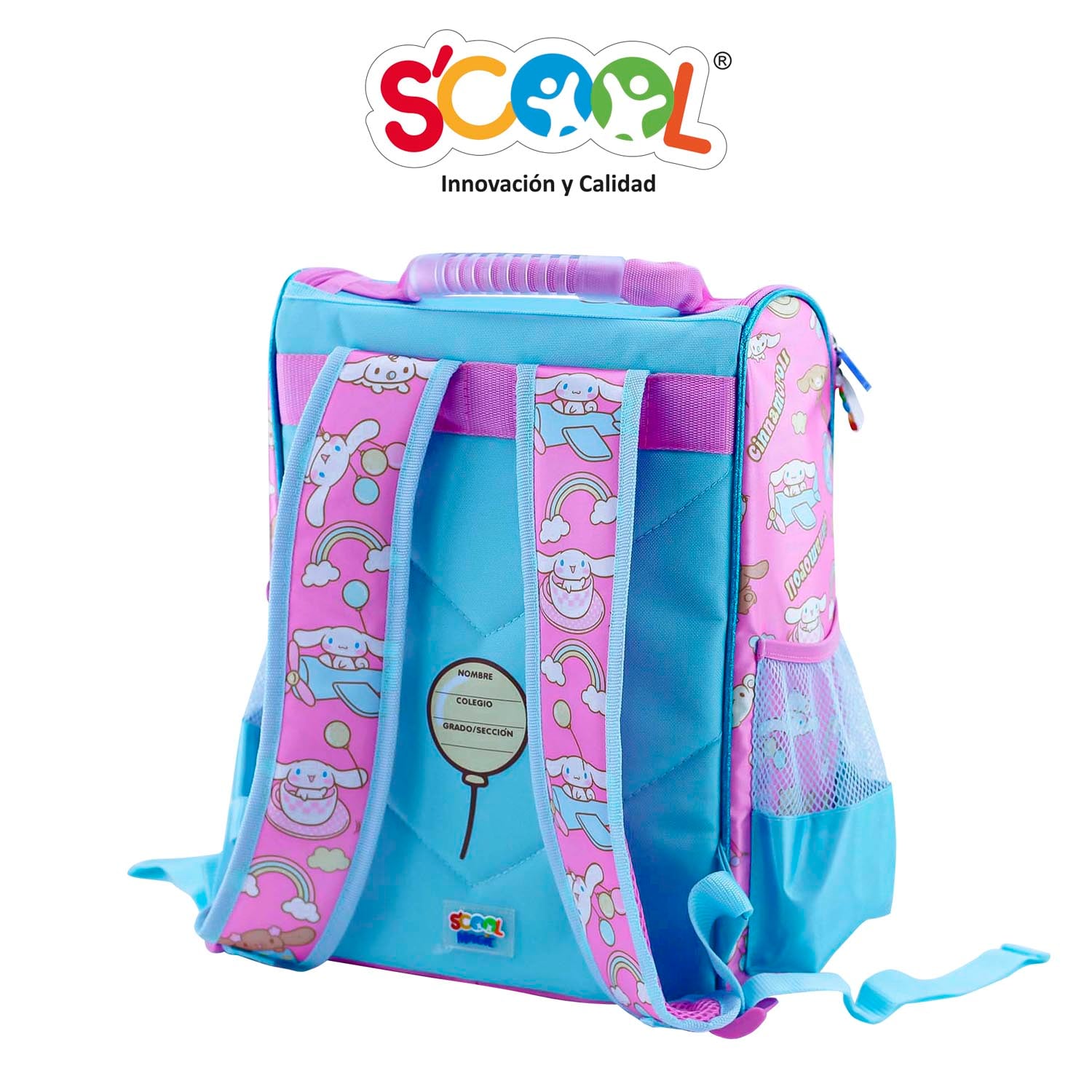 SET MOCHILA PICK SCOOL MAGIC 3D CINNAMOROLL - 3