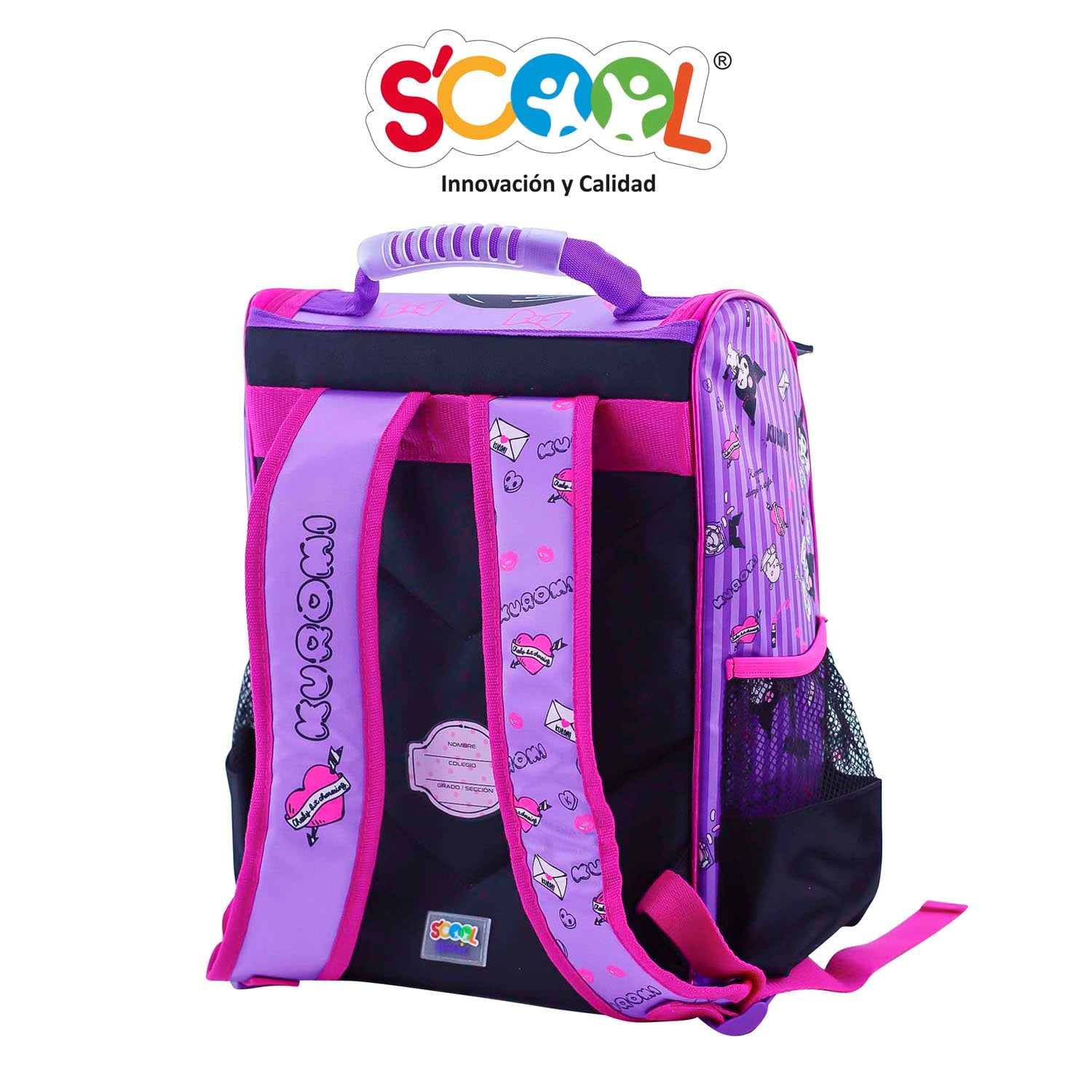 SET MOCHILA PICK SCOOL MAGIC TELA CPVC KUROMI - 3