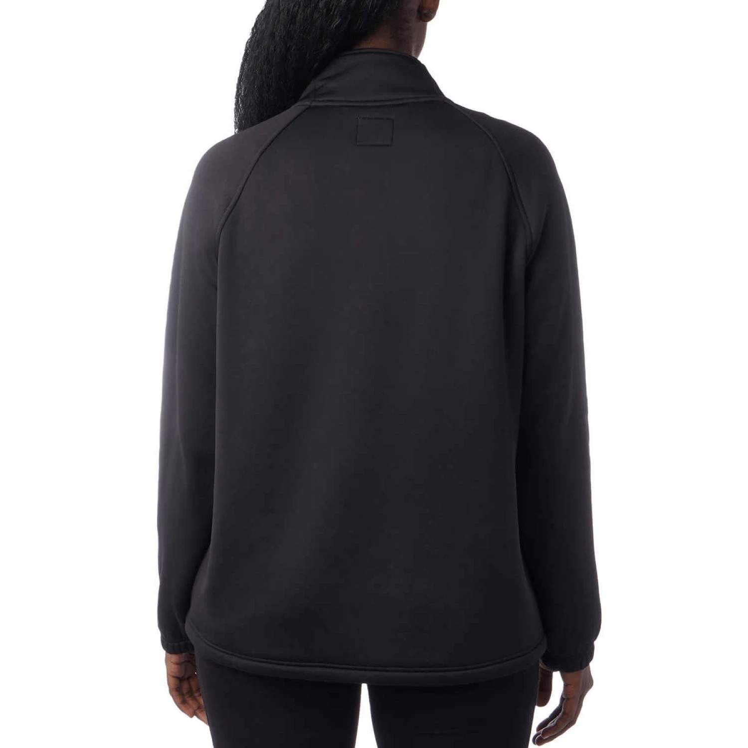 POLERA CON FORRO POLAR CHAMPION HALF ZIP BLACK MUJER - 3