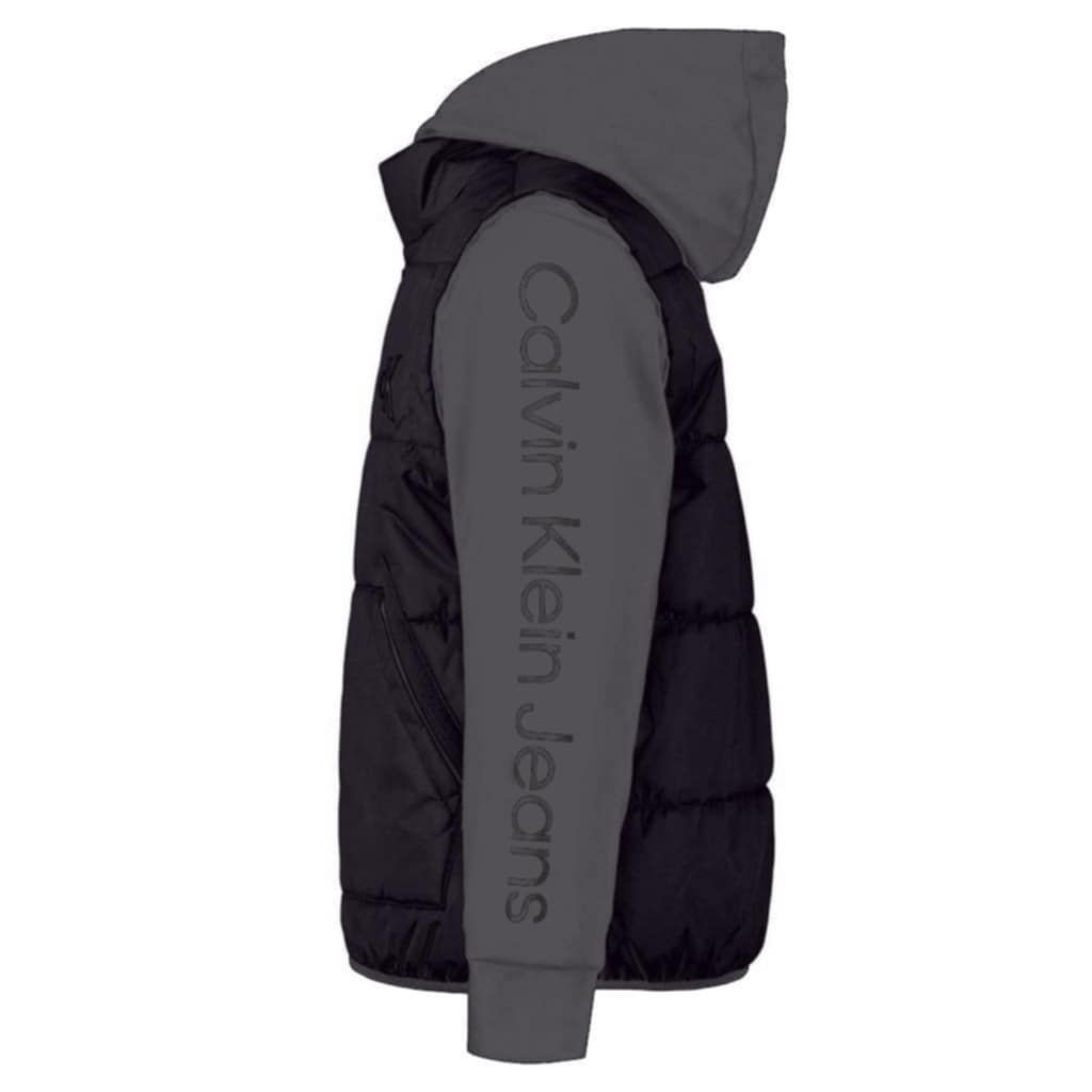 CASACA PARA NIÑO CALVIN KLEIN HYBRID JACKET RBLACK - 2