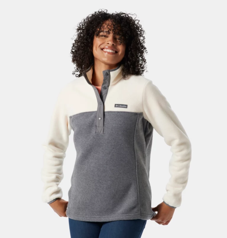 POLERA COLUMBIA PARA MUJER BENTON SPRINGS GREY - 1