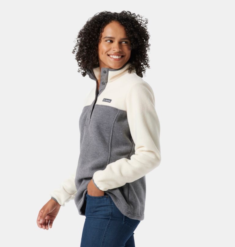 POLERA COLUMBIA PARA MUJER BENTON SPRINGS GREY - 3