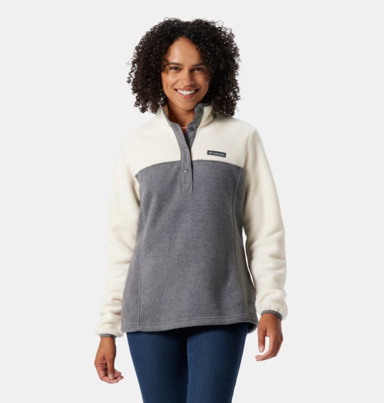 POLERA COLUMBIA PARA MUJER BENTON SPRINGS GREY - 6