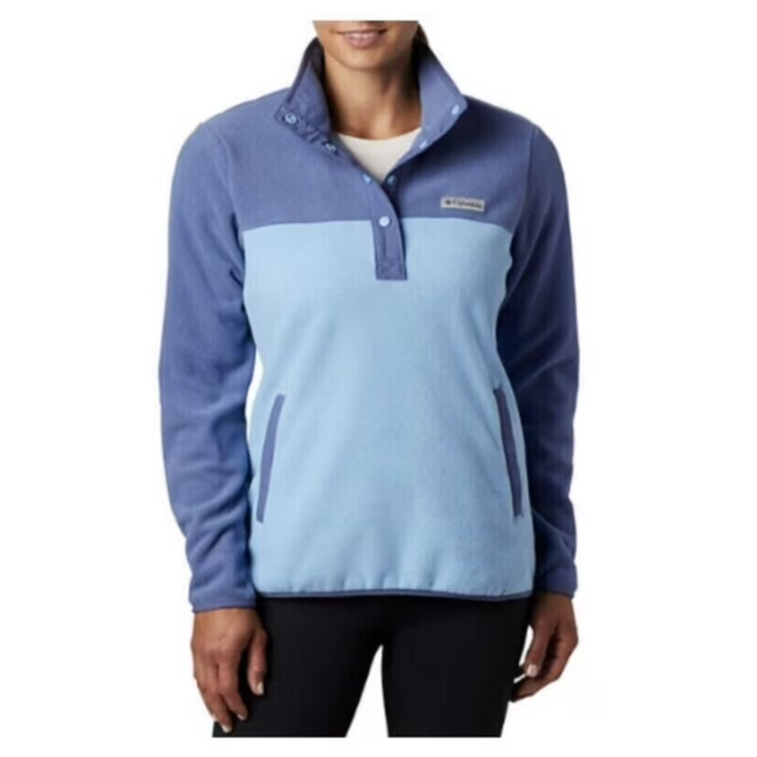 POLERA COLUMBIA PARA MUJER BENTON SPRINGS MALBEC BLUBELL - 1