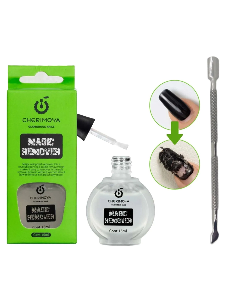 PACK REMOVEDOR DE GEL CHERIMOYA + REPUJADOR - 1