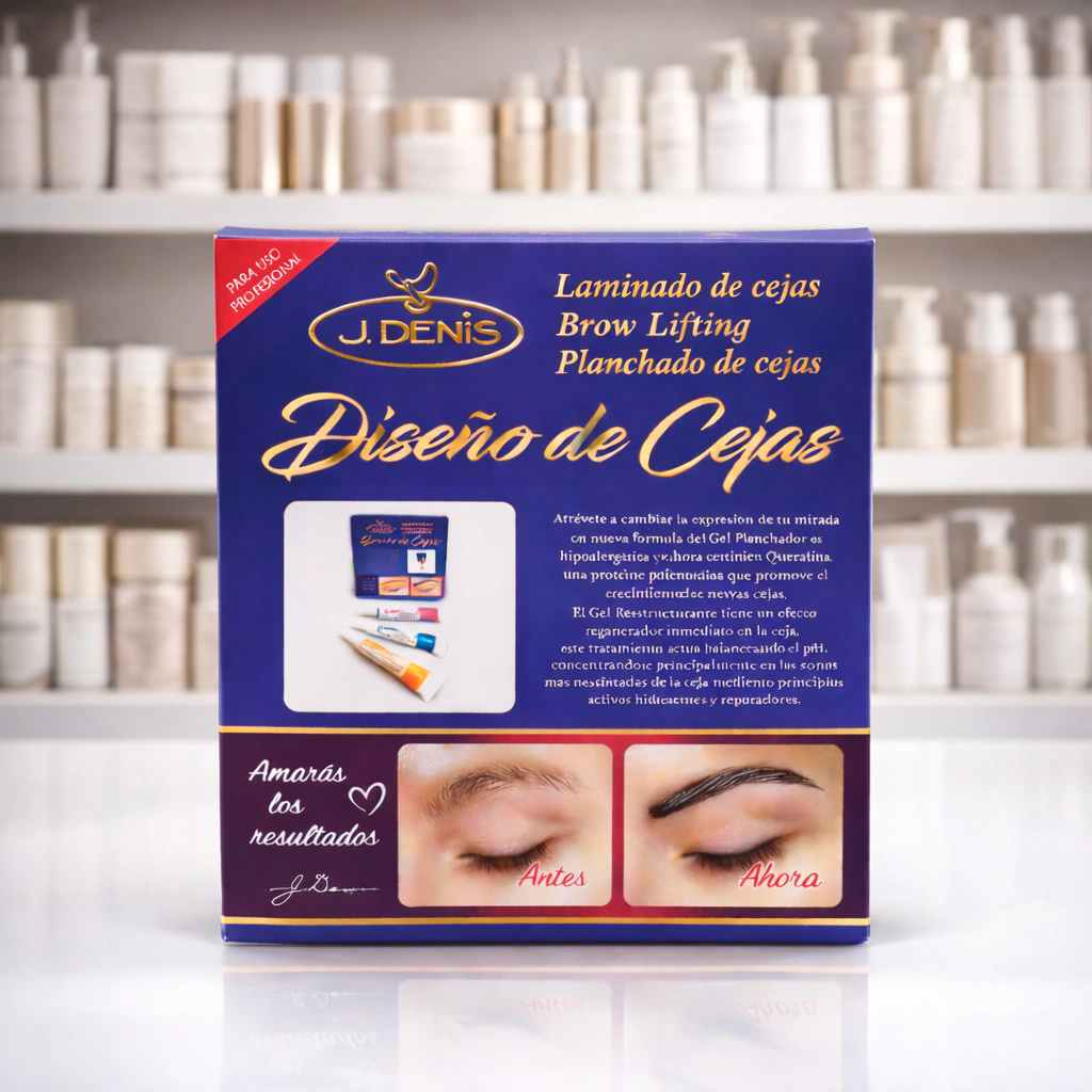 KIT DE PLANCHADO Y DISEÑO DE CEJAS J DENIS - 1