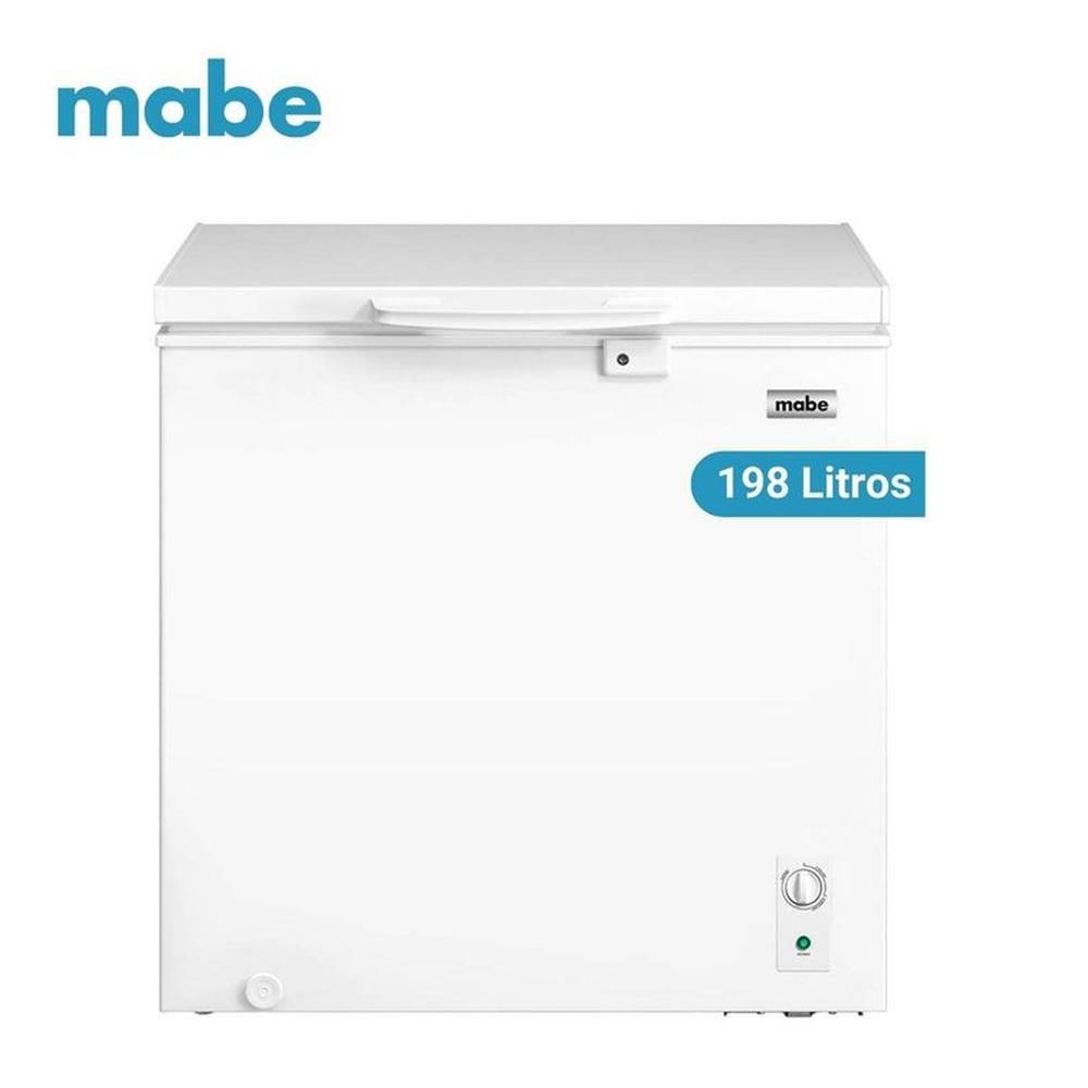 CONGELADORA HORIZONTAL MABE 198L CHM200PB3 BLANCO - 1