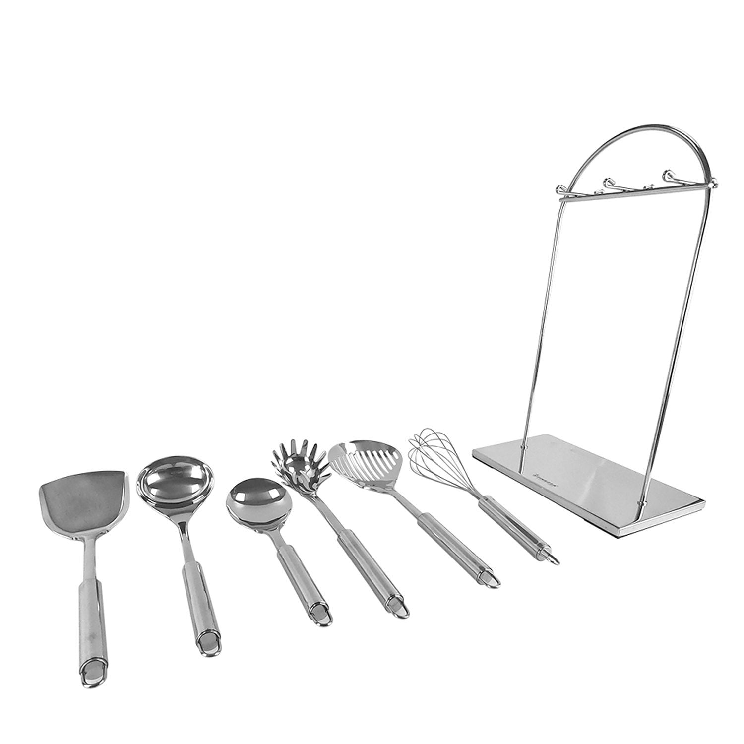 SET DE UTENSILIOS DE ACERO INOXIDABLE FINEZZA -  7 PIEZAS - 3