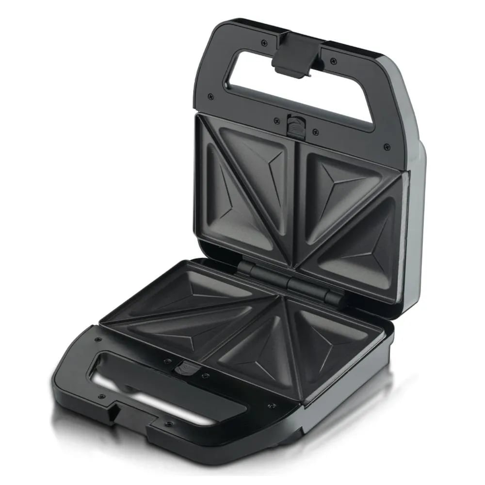 WAFFLERA FINEZZA FZ-829W3 INTERCAMBIABLES PARA SANDWICHERA Y GRILL 3 EN 1 NEGRO - 2