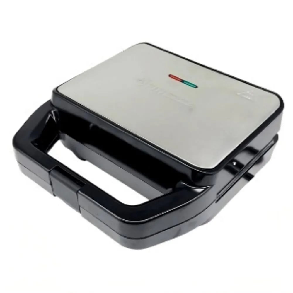 WAFFLERA FINEZZA FZ-829W3 INTERCAMBIABLES PARA SANDWICHERA Y GRILL 3 EN 1 NEGRO - 5