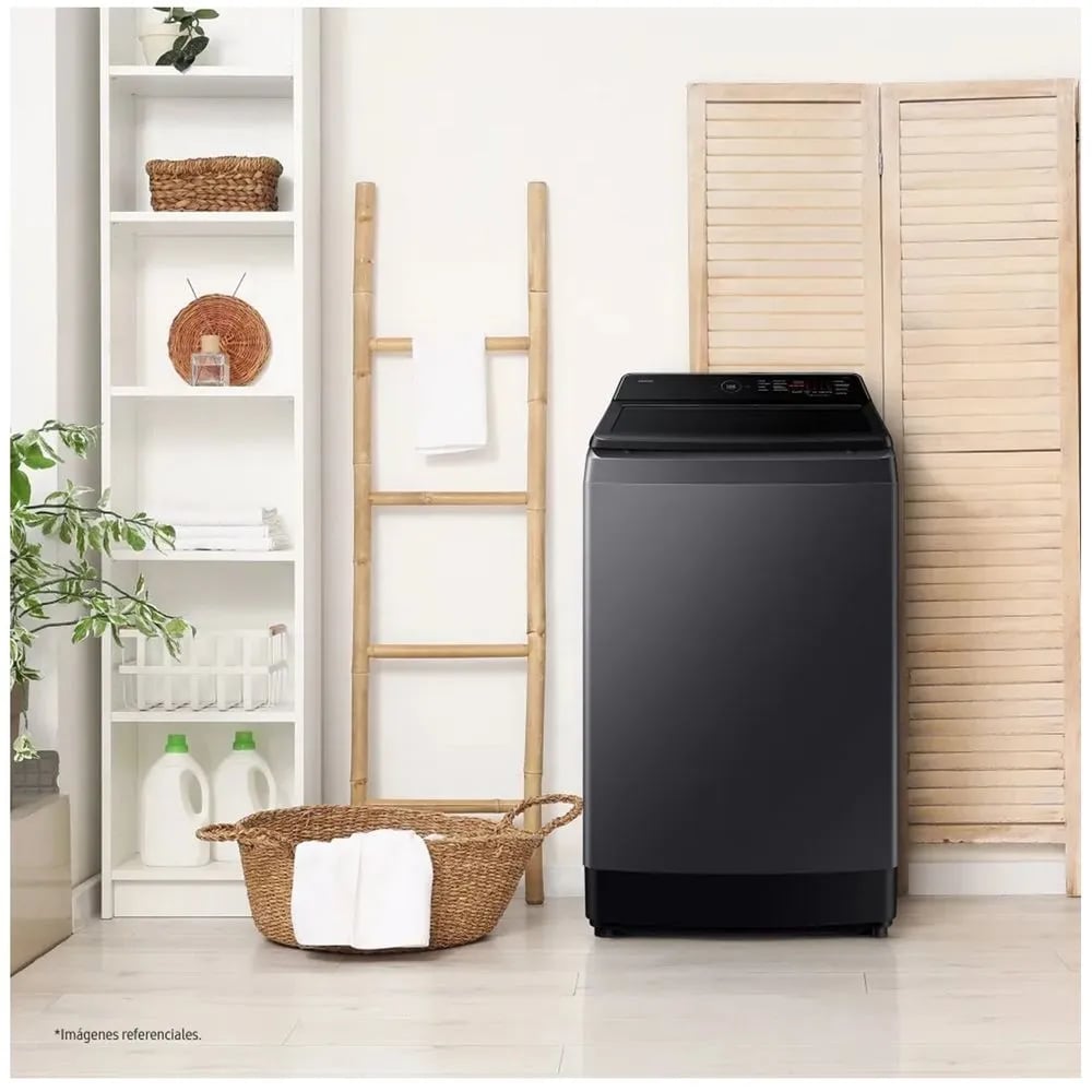 LAVADORA SAMSUNG 19KG ECOBUBBLE WA40F19E7CPE - GRIS GRAFITO - 7