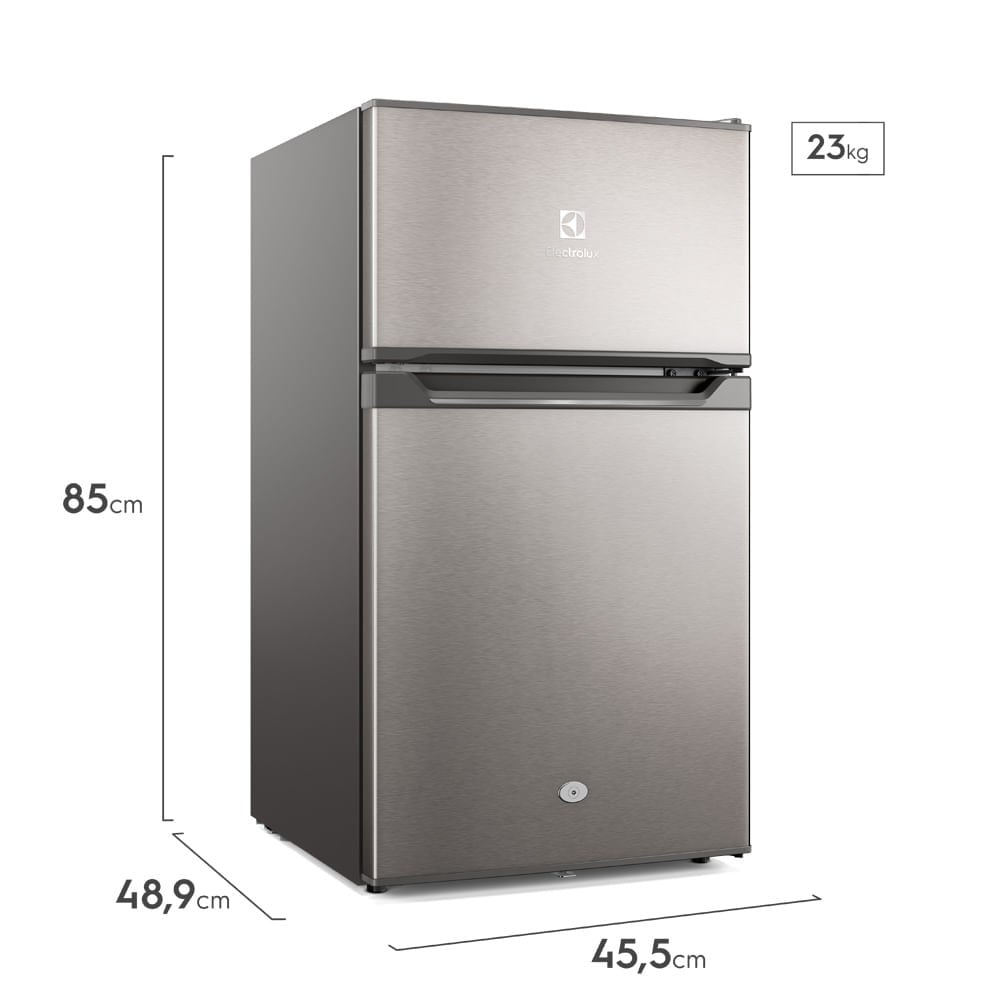 FRIGOBAR ELECTROLUX FROST 83L GRIS ERT95S2P5AS - 5