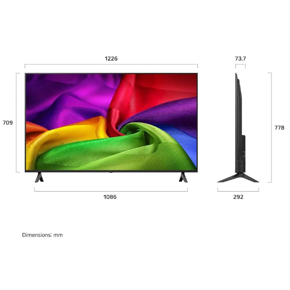 TELEVISOR SMART TV LG 55'' NANO UHD 4K WEBOS 55NU800BPSB - 2