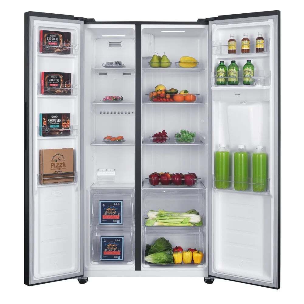 REFRIGERADORA SIDE BY SIDE TECINVERTER 436L BLACK MABE MSD480LMRPS0 - 2
