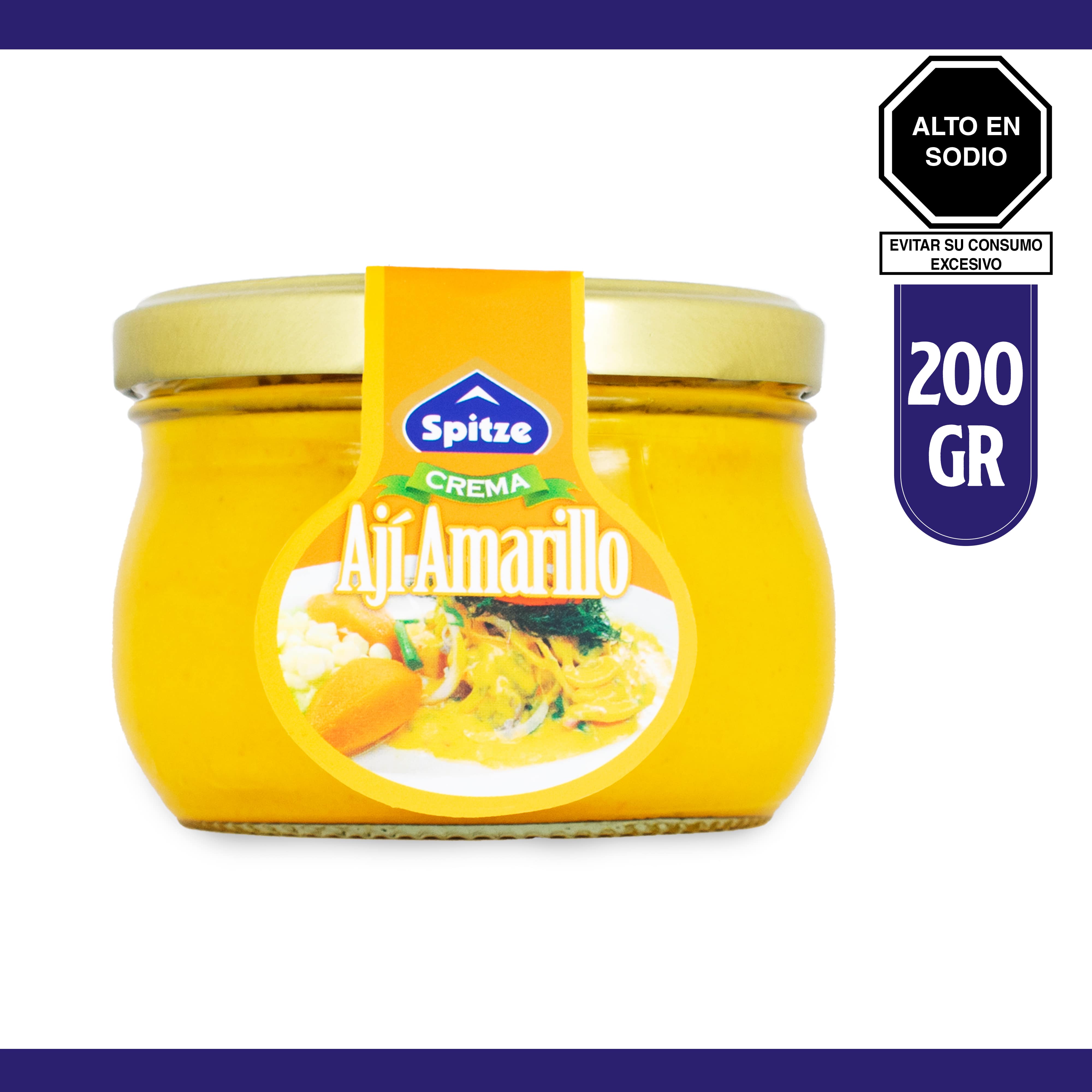 CREMA DE AJÍ AMARILLO SPITZE 200GR - 1