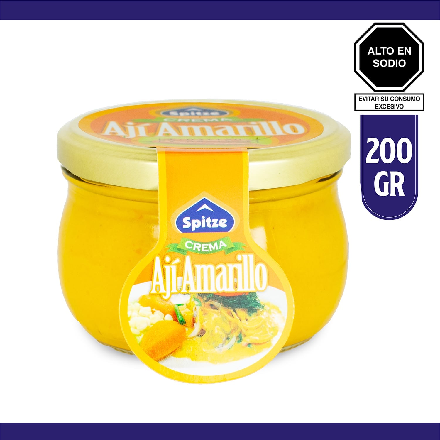 CREMA DE AJÍ AMARILLO SPITZE 200GR - 2