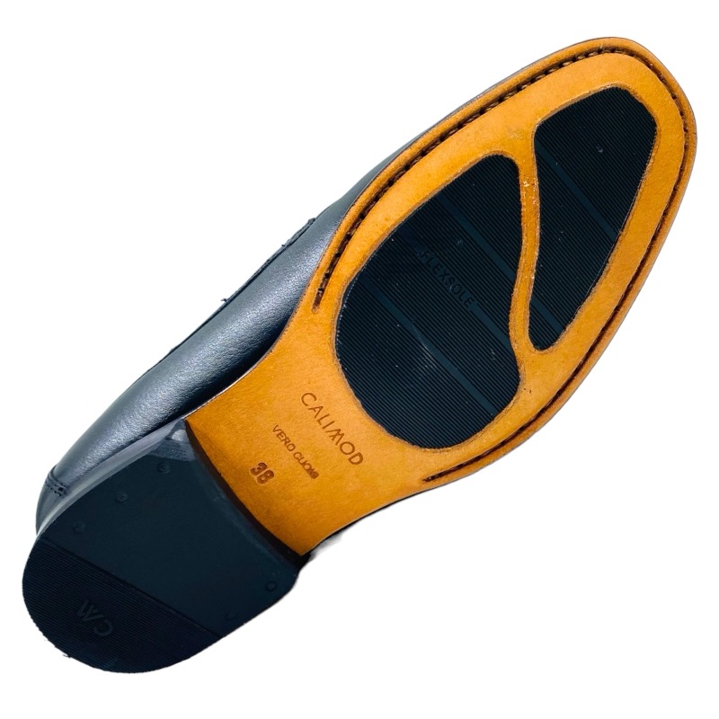 ZAPATOS DE VESTIR HOMBRE CALIMOD CUERO NEGRO - 6