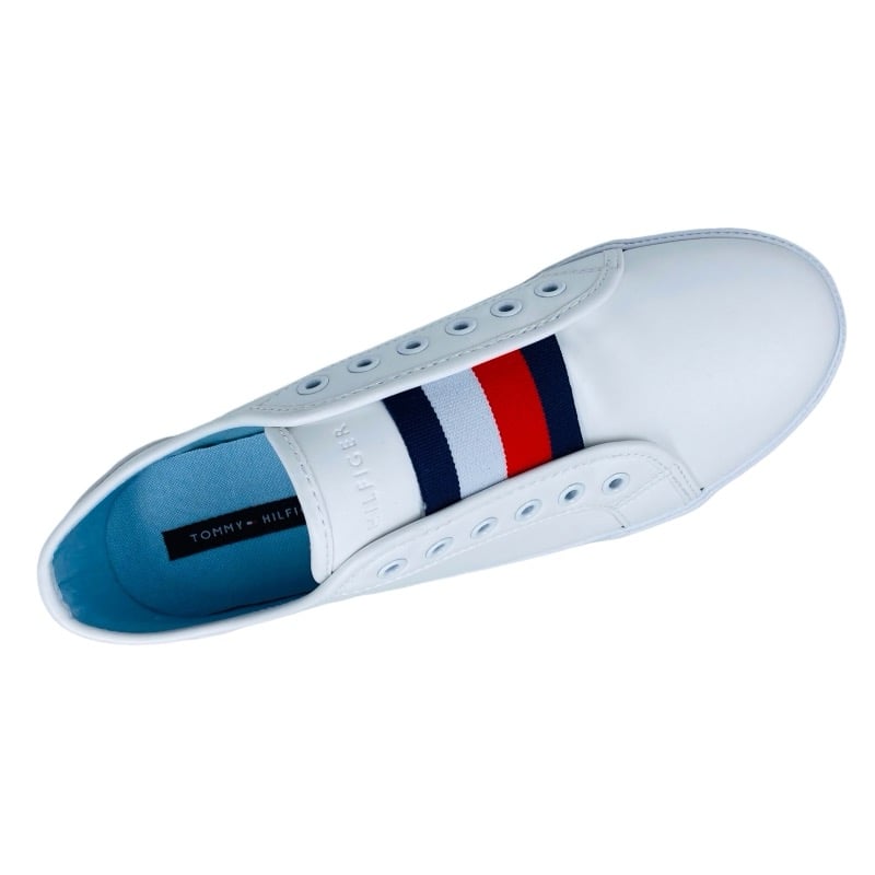 ZAPATILLAS MUJER TOMMY HILFIGER URBANAS BLANCO WOMEN`S - 4