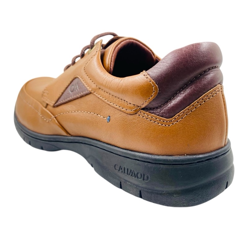 ZAPATOS CASUALES URBANOS HOMBRE CALIMOD CUERO CAMEL 360 - 6