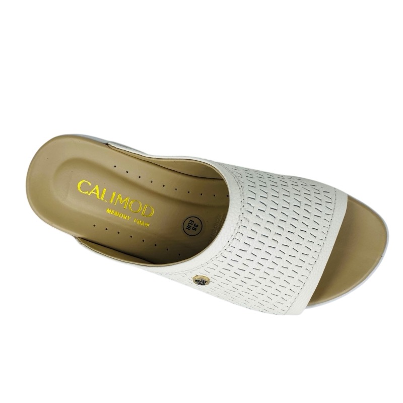 SANDALIAS MUJER CALIMOD FEMME CUERO BEIGE - 5