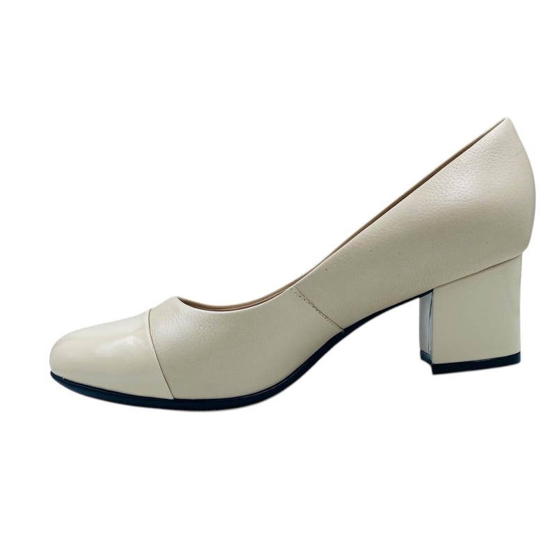 ZAPATOS VESTIR MUJER CALIMOD FEMME CUERO BEIGE - 4