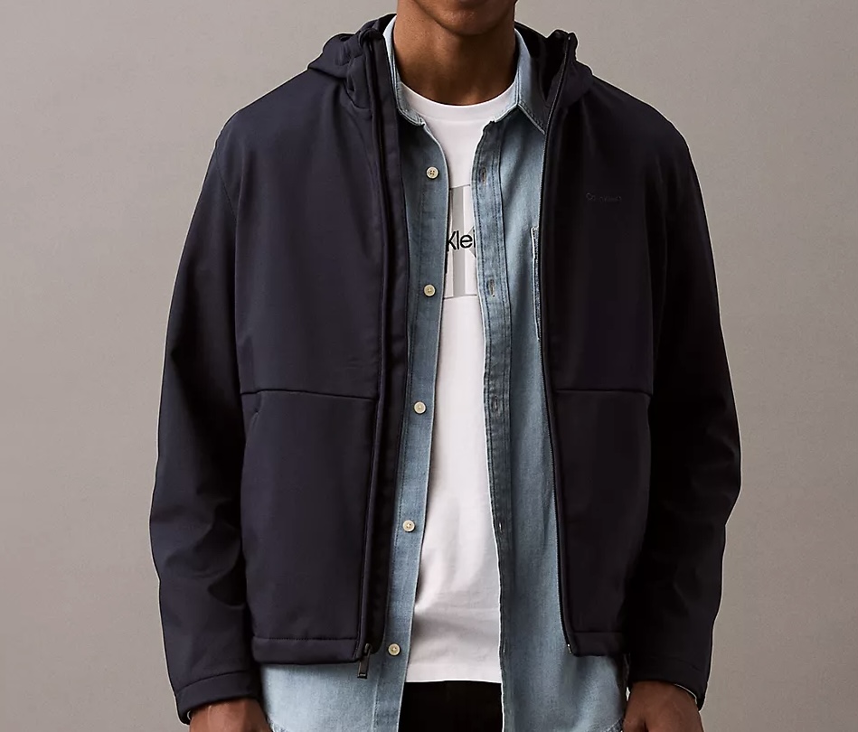 CALVIN KLEIN CHAQUETA SOFT SHELL FORRADA - 6