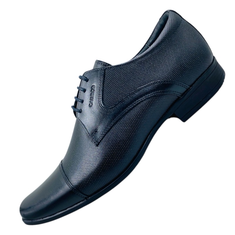 CALIMOD ZAPATO DE CUERO FORMAL BLACK - 2