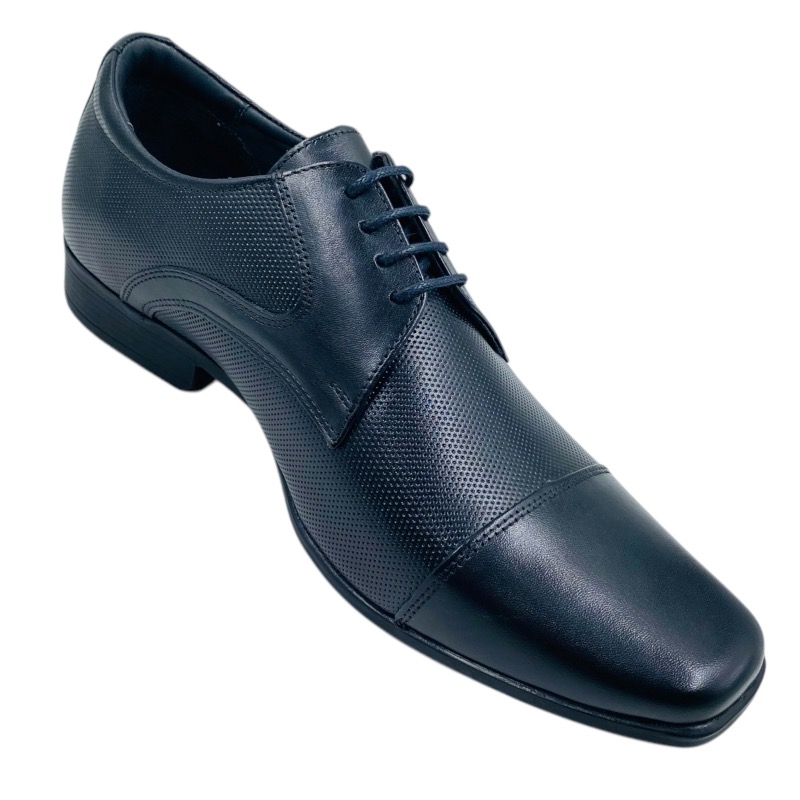 CALIMOD ZAPATO DE CUERO FORMAL BLACK - 3