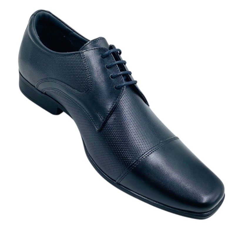 CALIMOD ZAPATO DE CUERO FORMAL BLACK - 3
