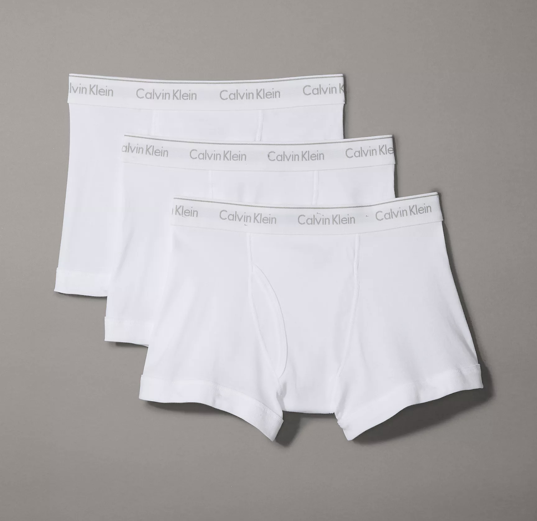 CALVIN KLEIN COTTON STRETCH 3PACK UNDERWEAR TRUNKS - 1