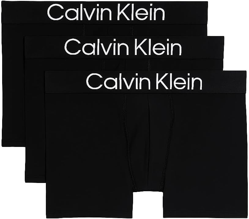 CALVIN KLEIN PAQUETE DE 3 CALZONCILLOS TIPO BÓXER DE MICROFIBRA - 1