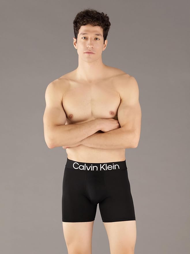 CALVIN KLEIN PAQUETE DE 3 CALZONCILLOS TIPO BÓXER DE MICROFIBRA - 2