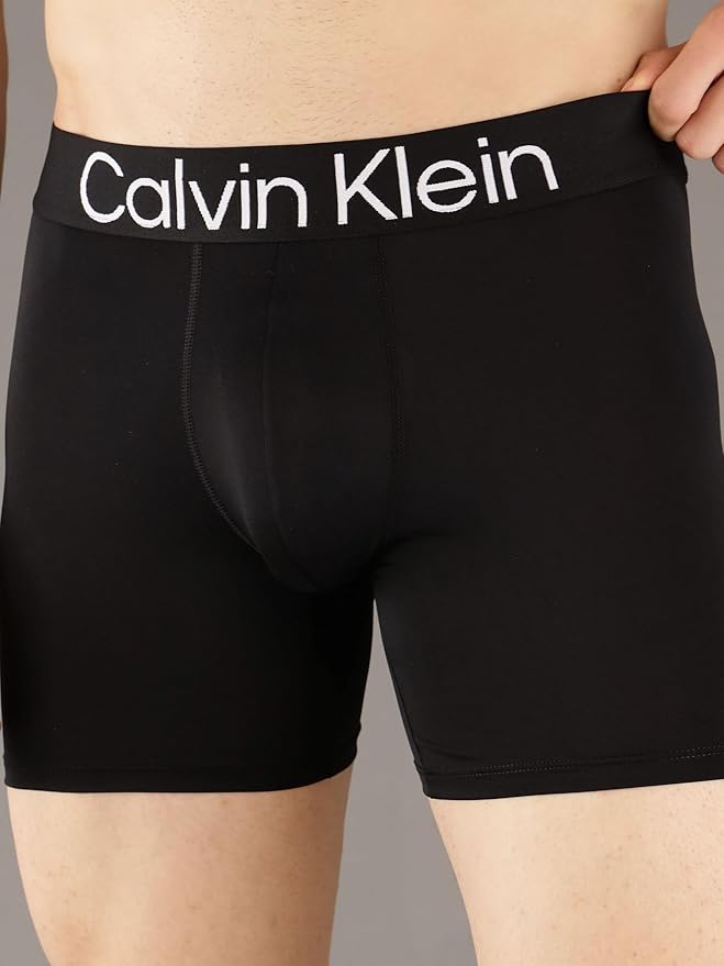 CALVIN KLEIN PAQUETE DE 3 CALZONCILLOS TIPO BÓXER DE MICROFIBRA - 4