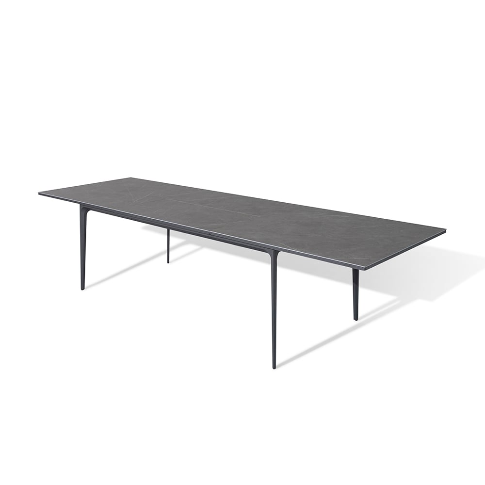 MESA EXTENSIBLE PARA COMEDOR DE TERRAZA PIEDRA SINTERIZADA PARA 6 A 10 PERSONAS - HILIVING - 1
