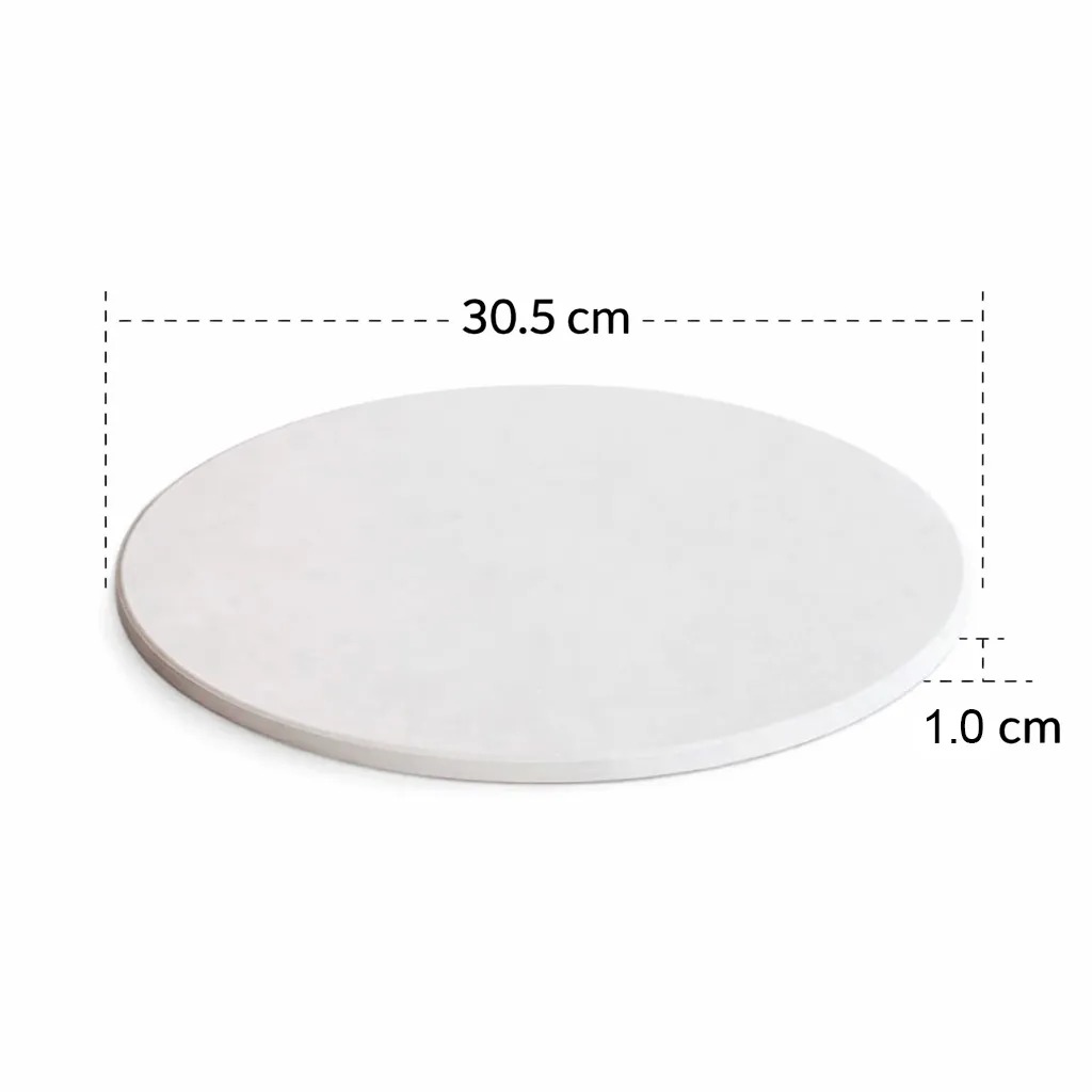 HORNO PIZZERO DE CERÁMICA A LEÑA DE 21' WHITE ACTION PAINT - 3