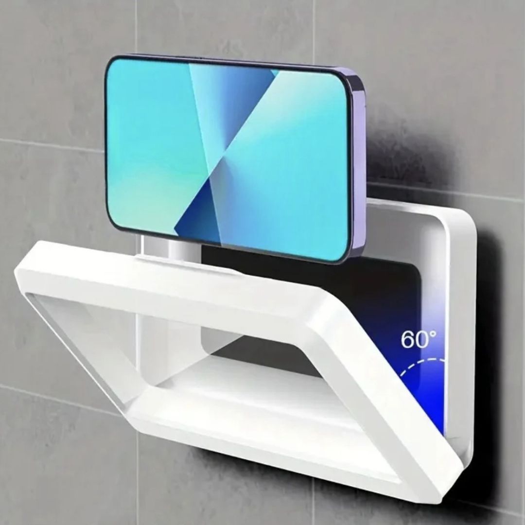 PROTECTOR IMPERMEABLE PARA CELULAR MONTADO EN BAÑO O DUCHA - 2