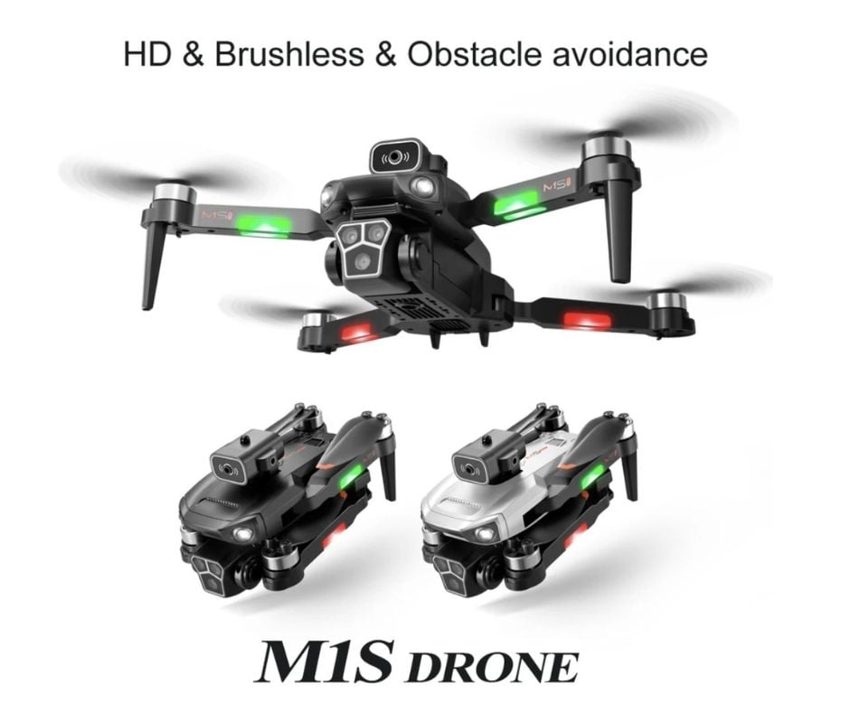 DRON PROFESIONAL 6K 3 CAMARAS + 3 BATERIAS + APP + 5G + BOLSO - 3