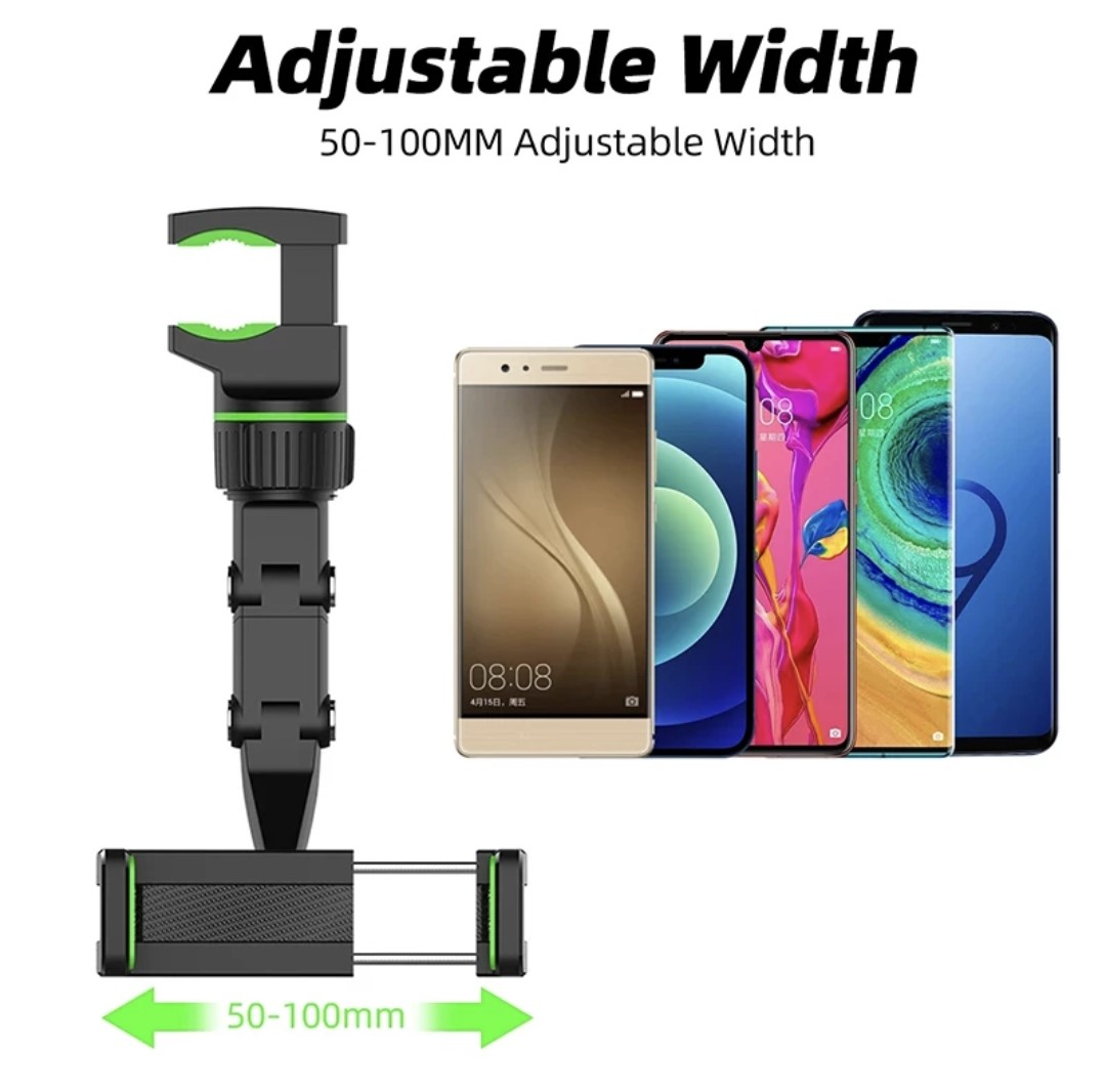 SOPORTE DE CELULAR PARA AUTO MULTIFUNCIONAL CON ROTACIÓN DE 360° - 6