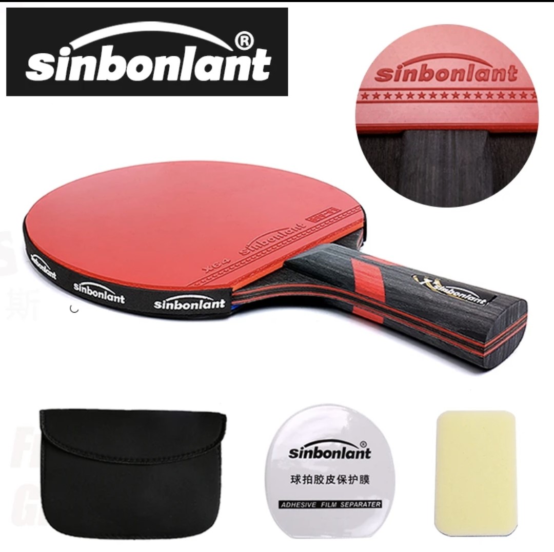 RAQUETA TENIS MESA PROFESIONAL 6 ESTRELLAS - 2